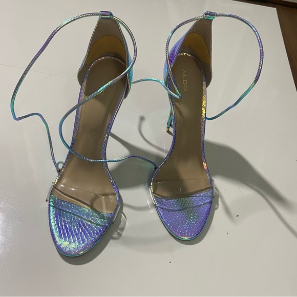 Aldo Iridescent stiletto heels size 8.5- Never worn! - Picture 3 of 9